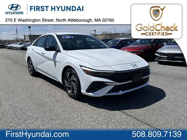 Certified 2025 Hyundai Elantra Sport
