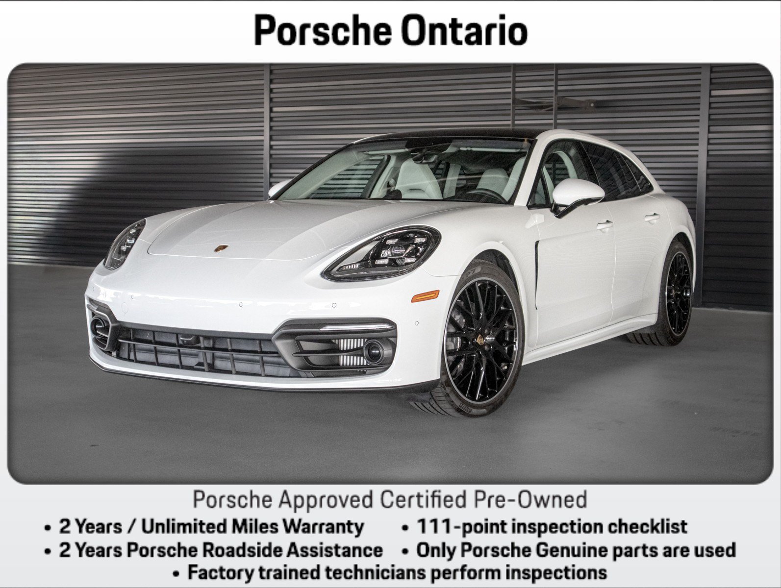 Certified 2023 Porsche Panamera 4 w/ Premium Package