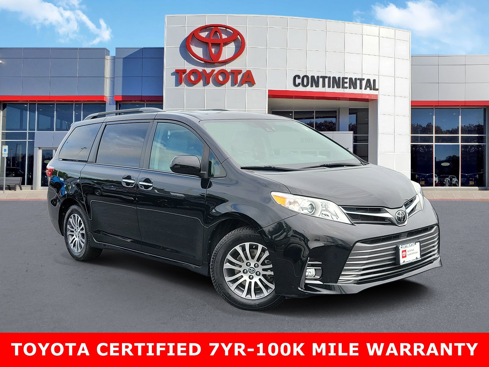 Certified 2020 Toyota Sienna XLE
