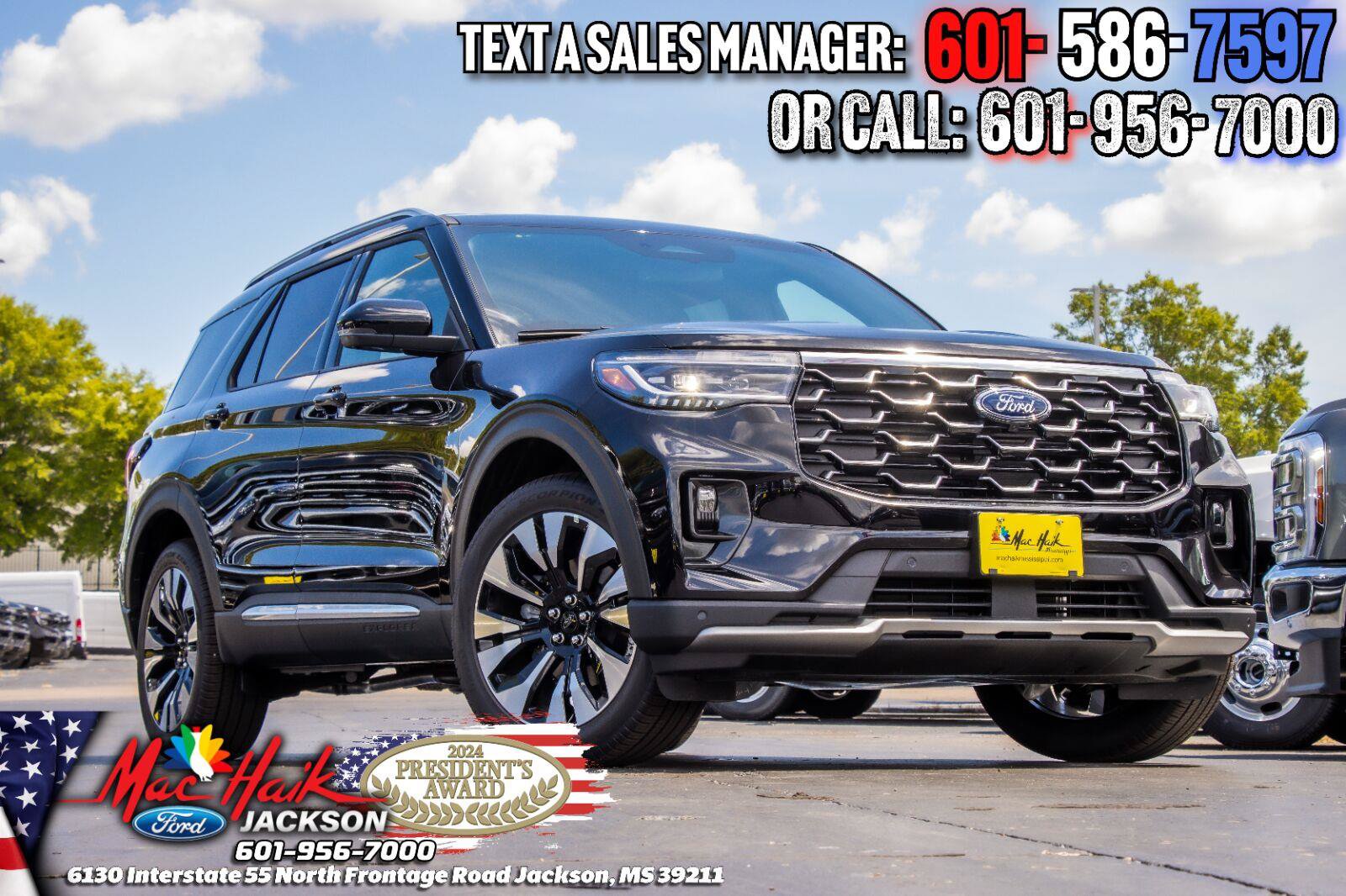 New 2026 Ford Explorer Platinum w/ LUX Leather Package