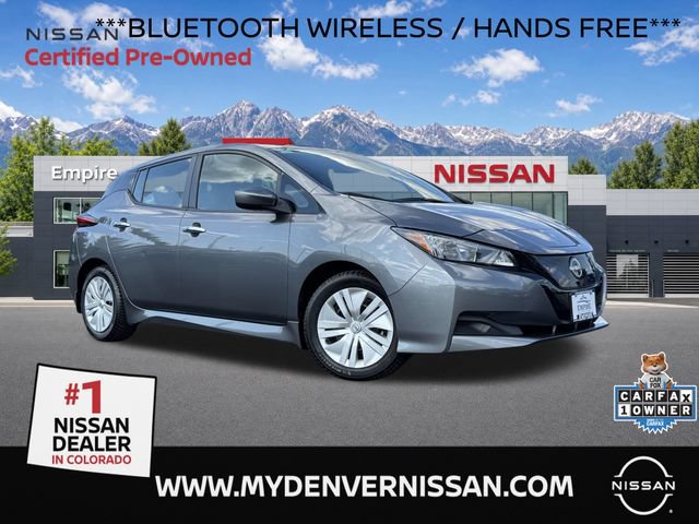 Certified 2024 Nissan Leaf S
