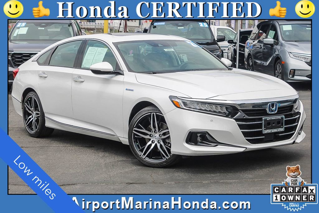Certified 2021 Honda Accord Touring