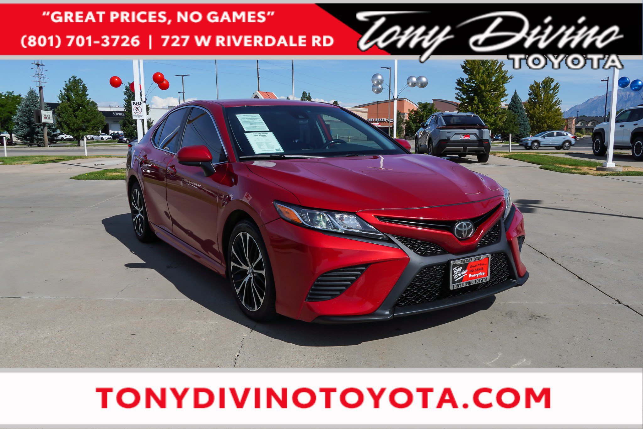 Certified 2019 Toyota Camry SE