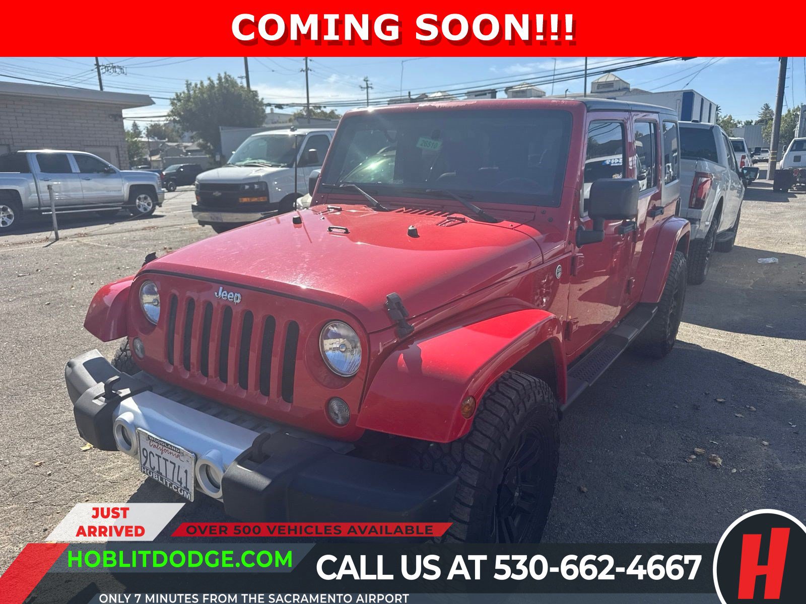 Used 2015 Jeep Wrangler Unlimited Sahara w/ Connectivity Group
