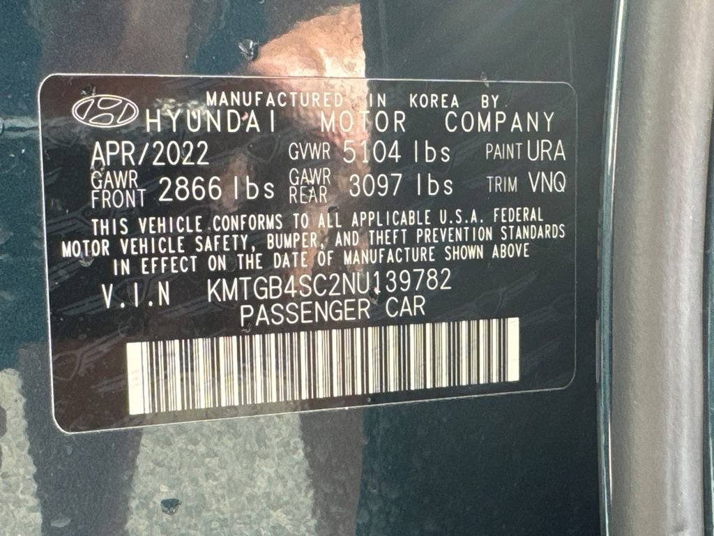 2022 Genesis G80 2.5T