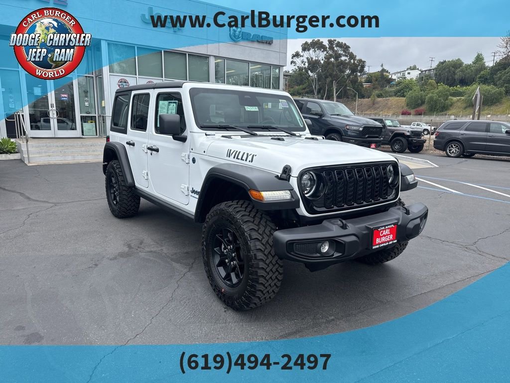 Certified 2025 Jeep Wrangler Unlimited Sport S 4xe