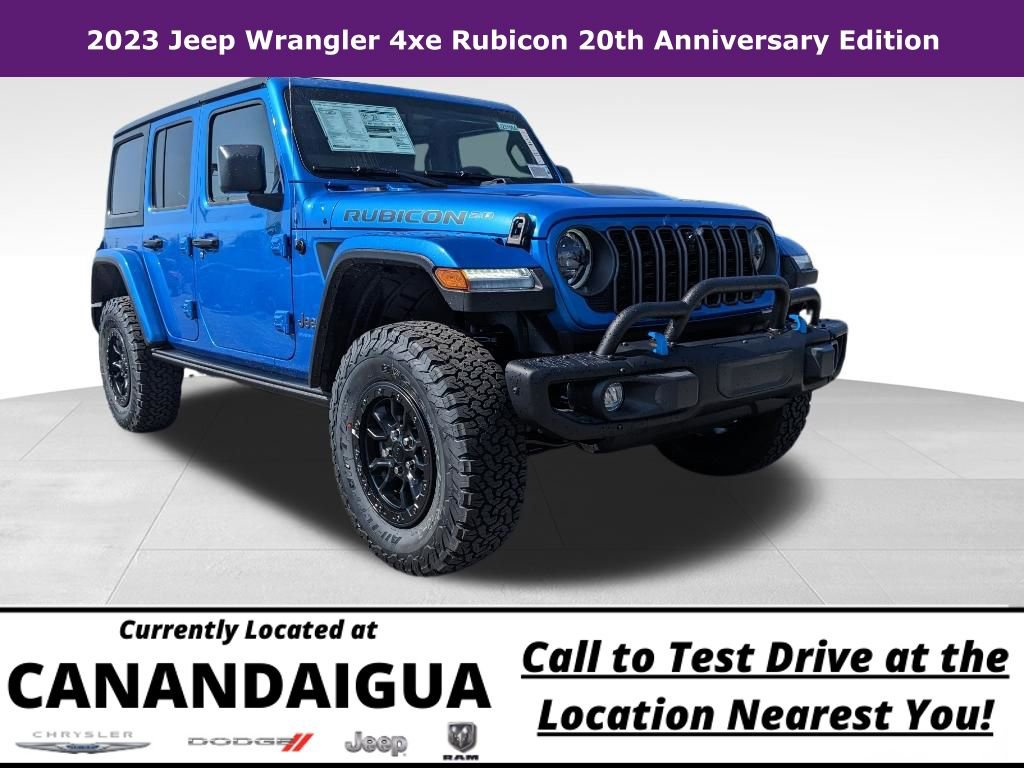 New 2023 Jeep Wrangler Unlimited Rubicon 4xe