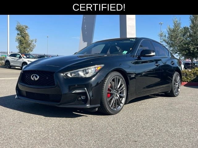 Certified 2019 INFINITI Q50 Red Sport 400
