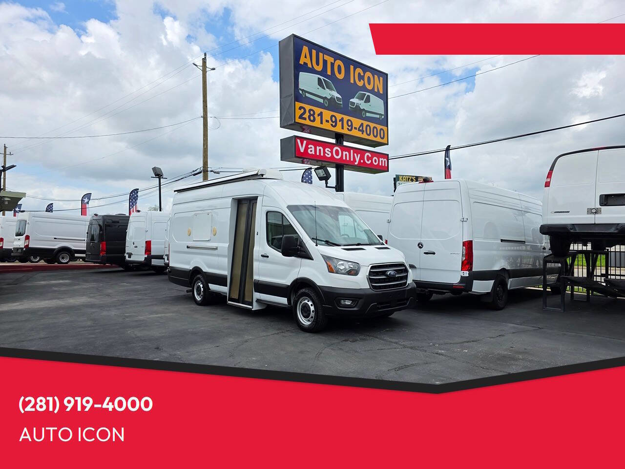 2020 Ford Transit 350 148" High Roof Extended