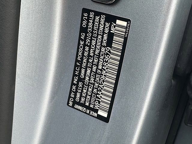 2017 Porsche Cayenne