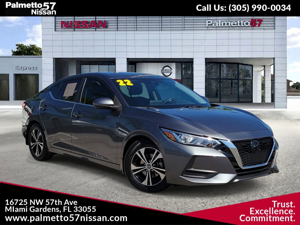 Used 2022 Nissan Sentra SV w/ All-Weather Package