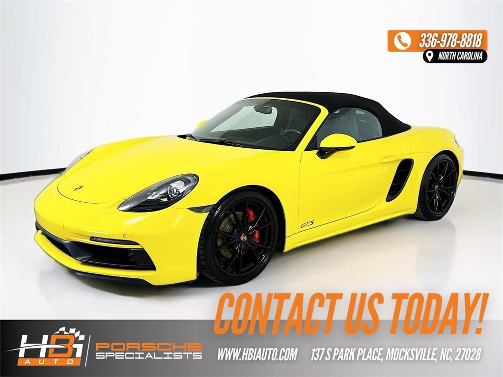 Used 2019 Porsche 718 Boxster GTS