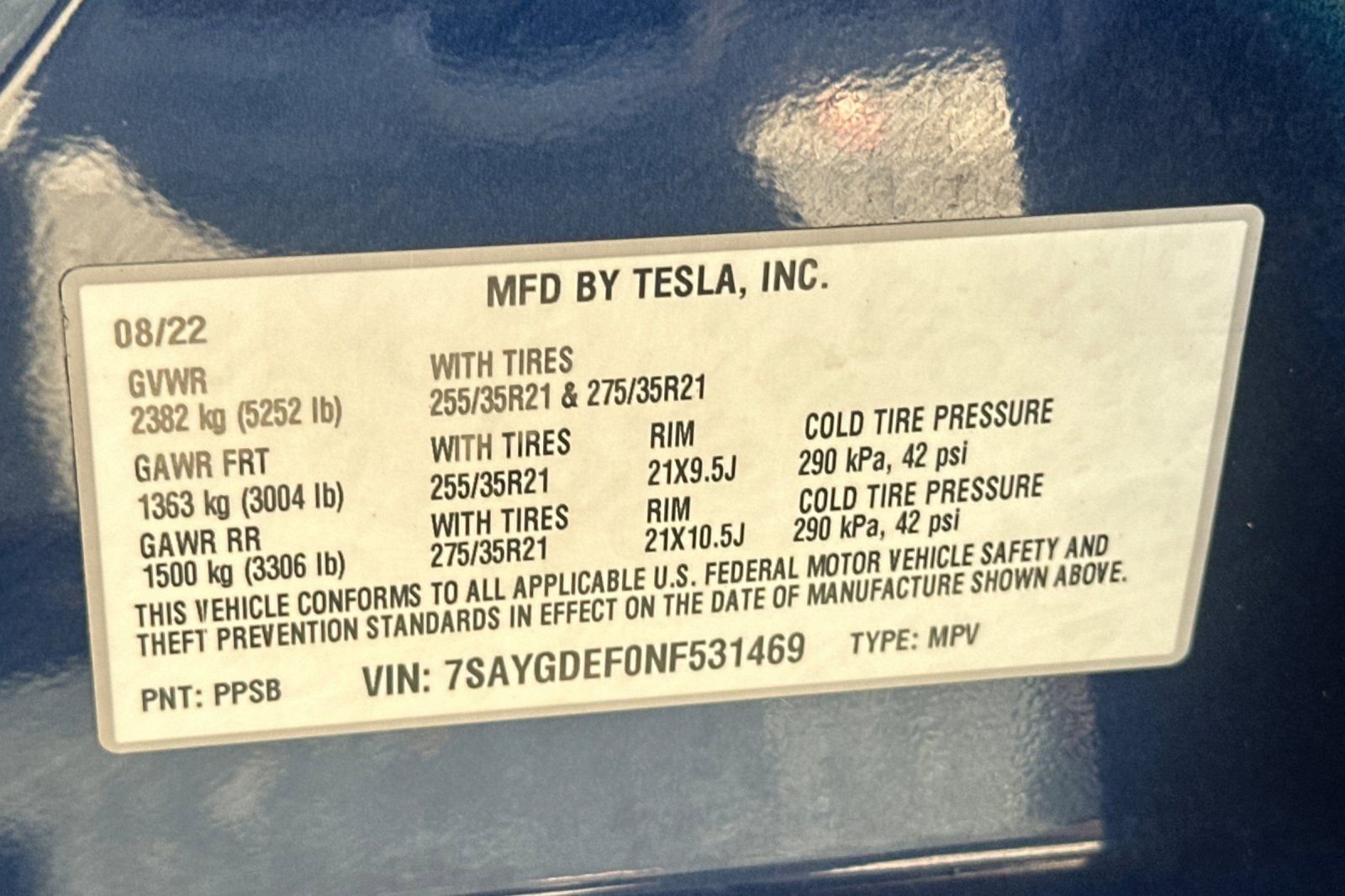 2022 Tesla Model Y Performance
