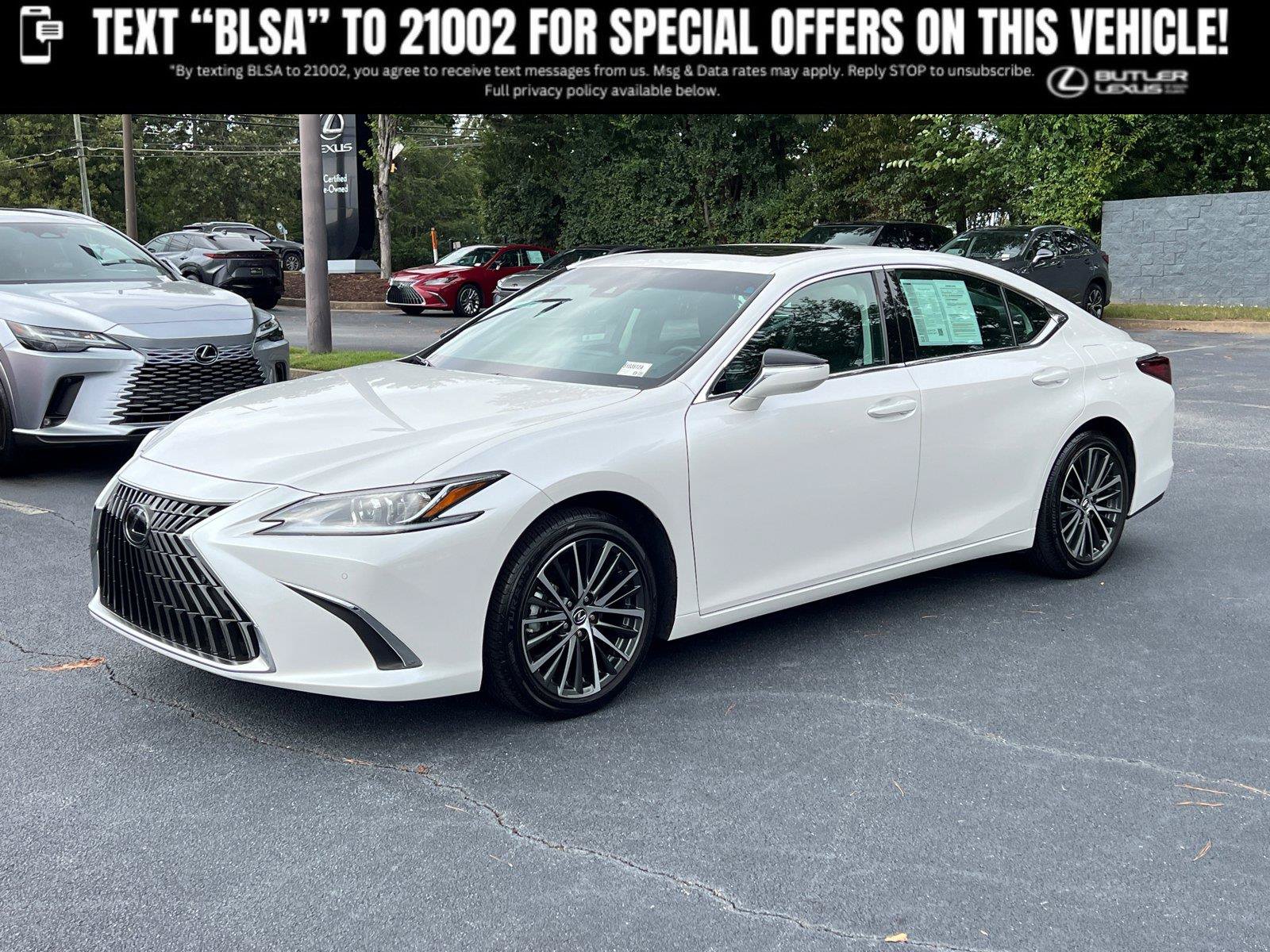 Certified 2025 Lexus ES 350 w/ Premium Package