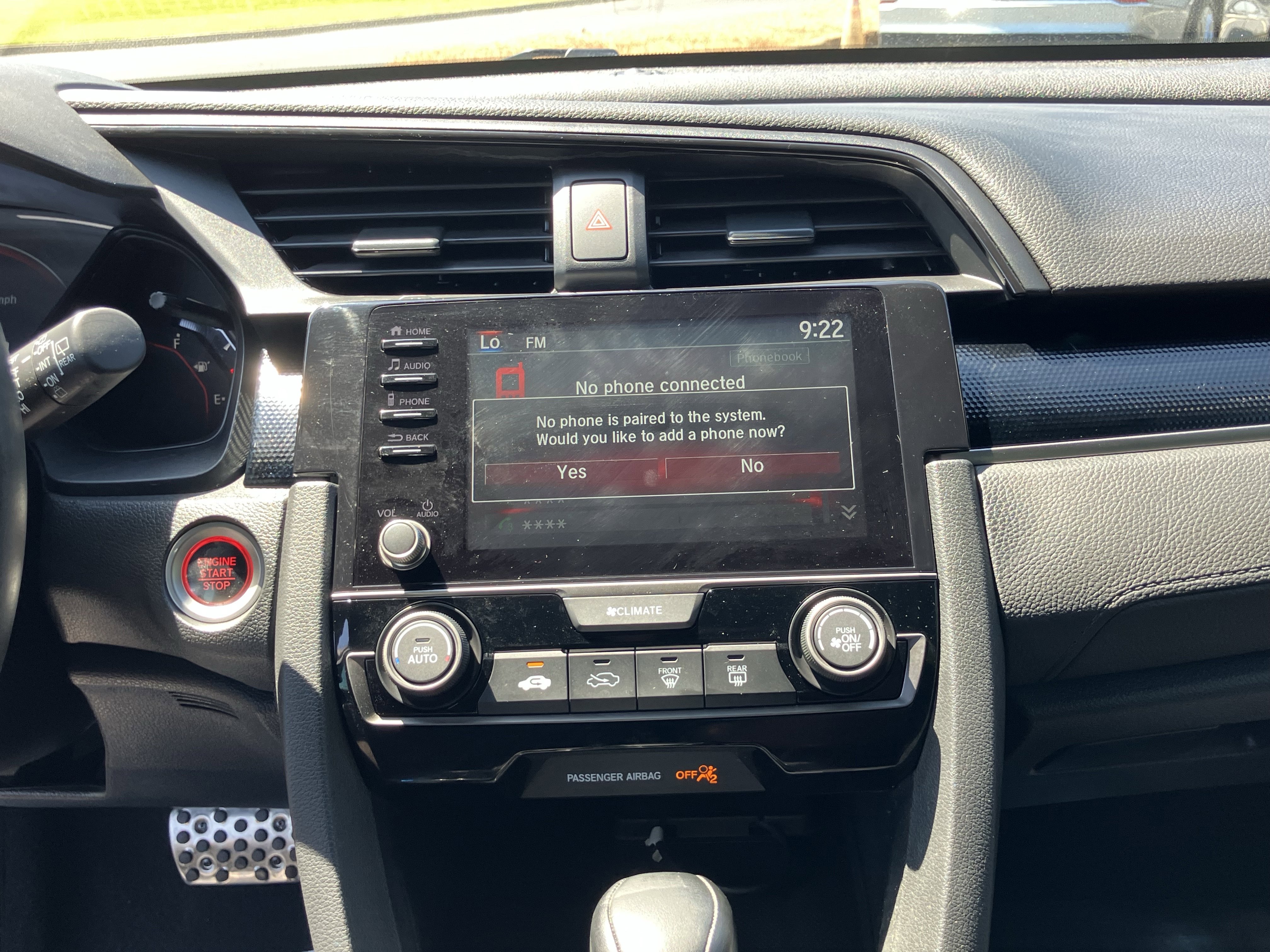 2020 Honda Civic Sport