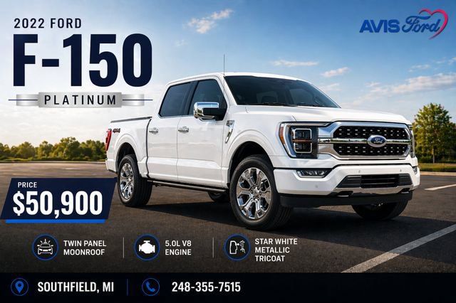 Used 2022 Ford F150 Platinum