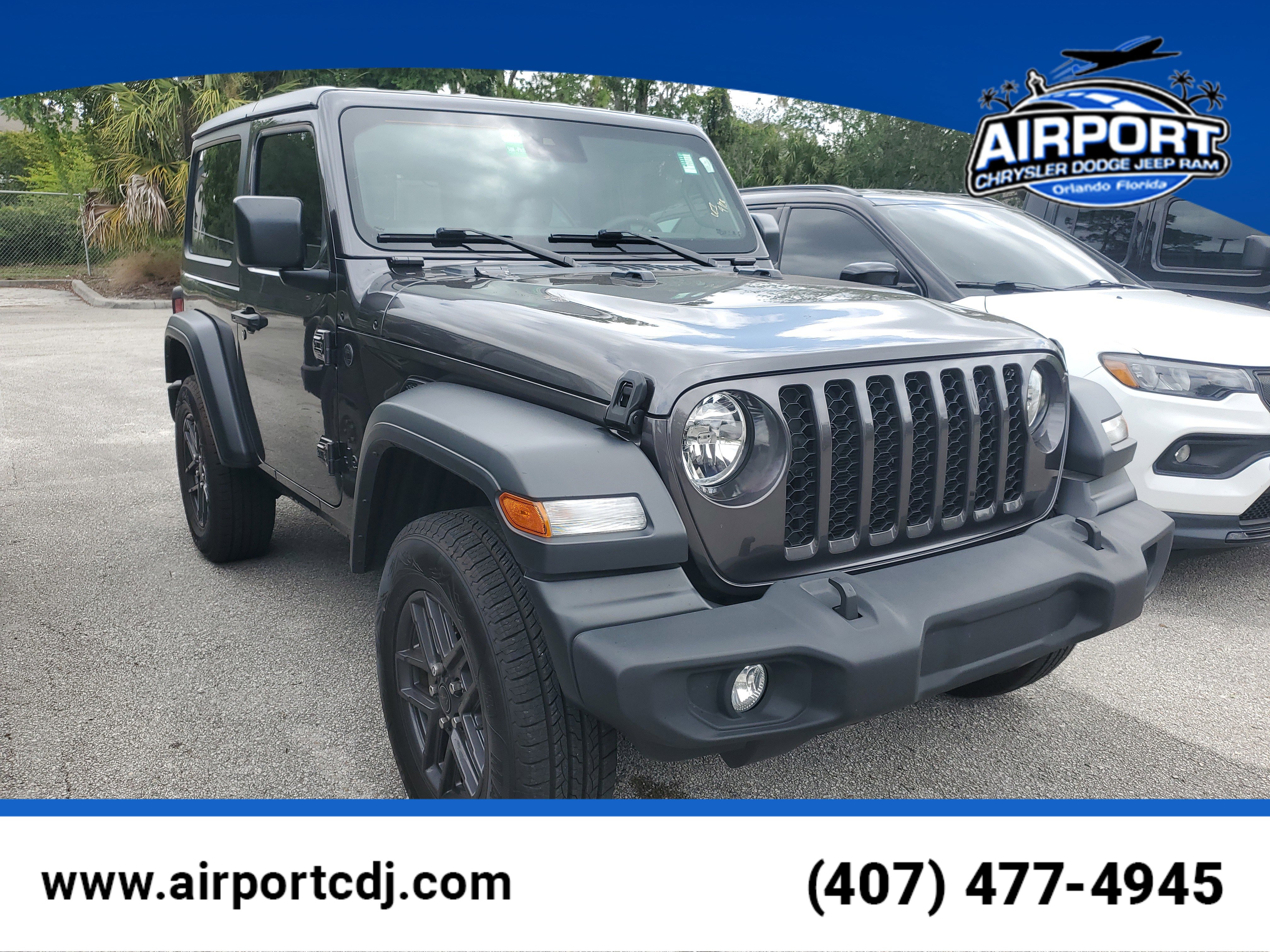 Used 2024 Jeep Wrangler Sport S