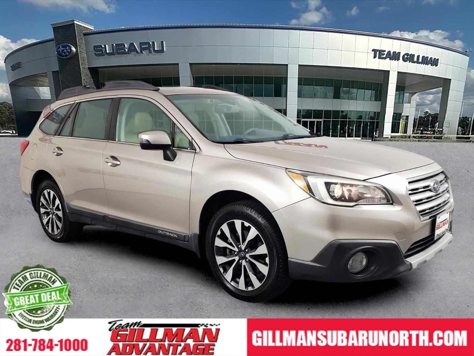 Used 2015 Subaru Outback 2.5i Limited