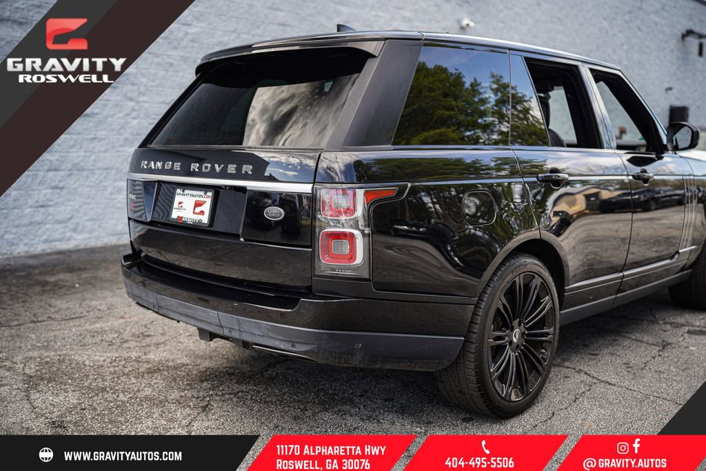 2019 Land Rover Range Rover HSE