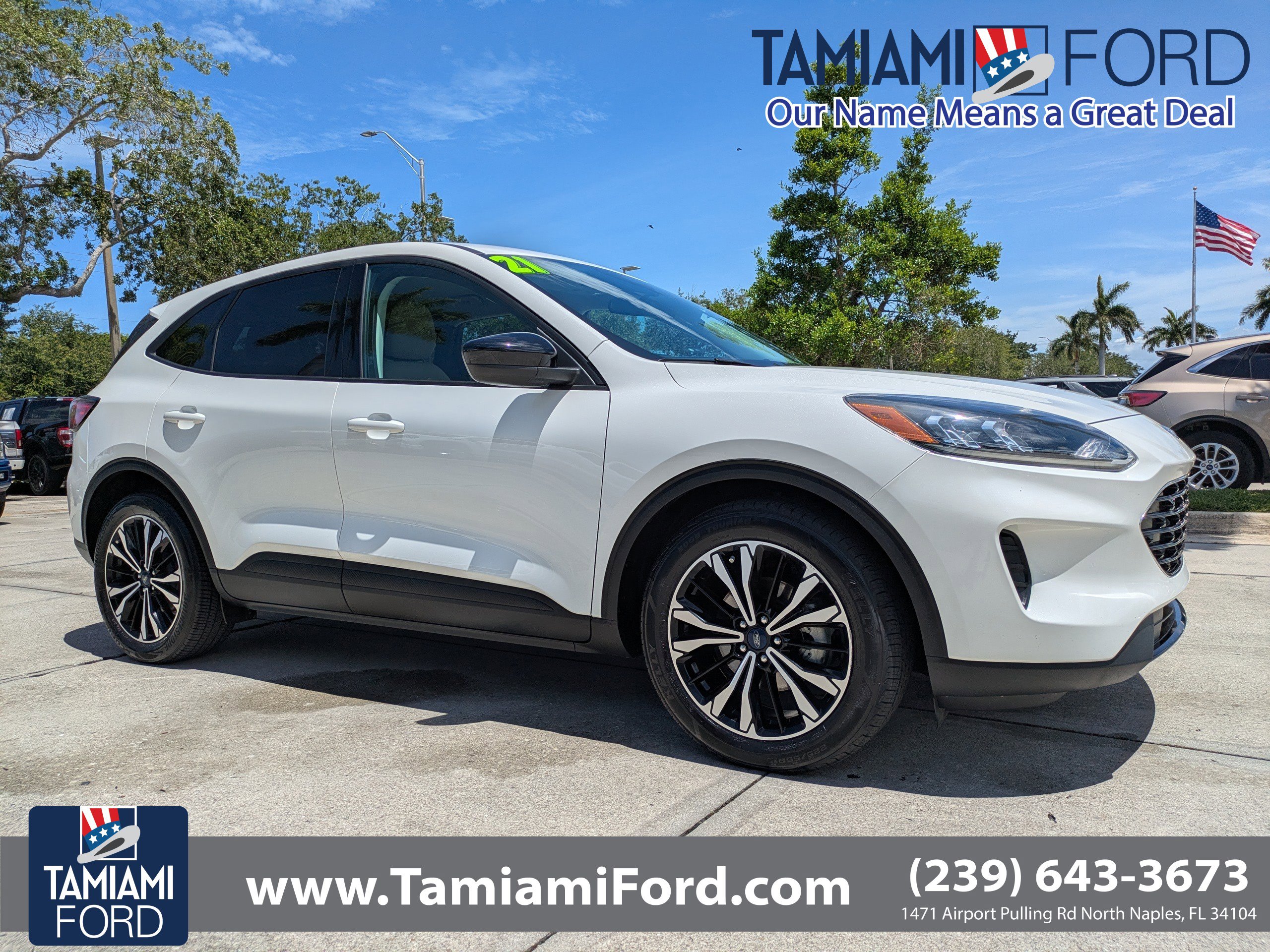 Used 2021 Ford Escape SE w/ SE Sport Appearance Package