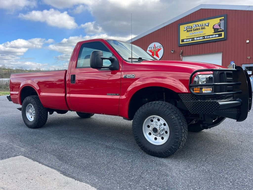 Used 2001 Ford F250 4x4 Regular Cab Super Duty