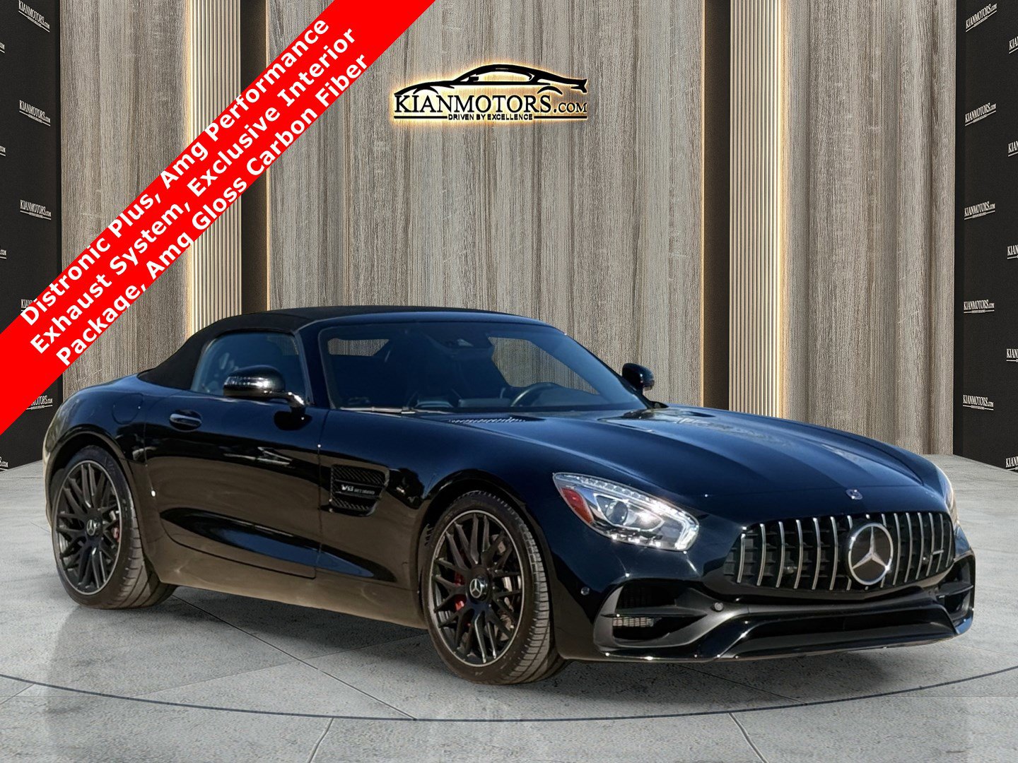 Used 2018 Mercedes-Benz AMG GT Roadster w/ Exclusive Interior Package