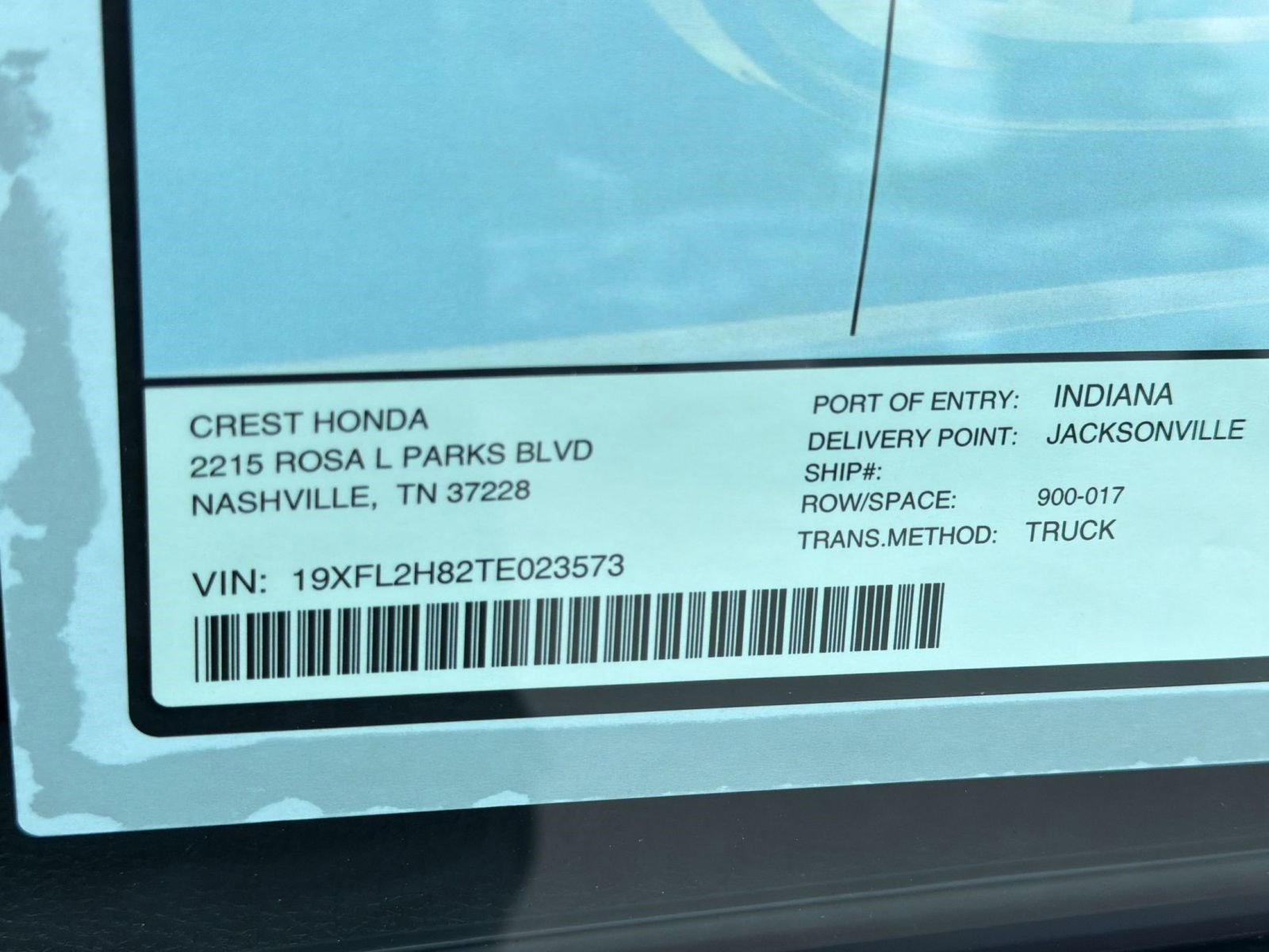 2026 Honda Civic Sport