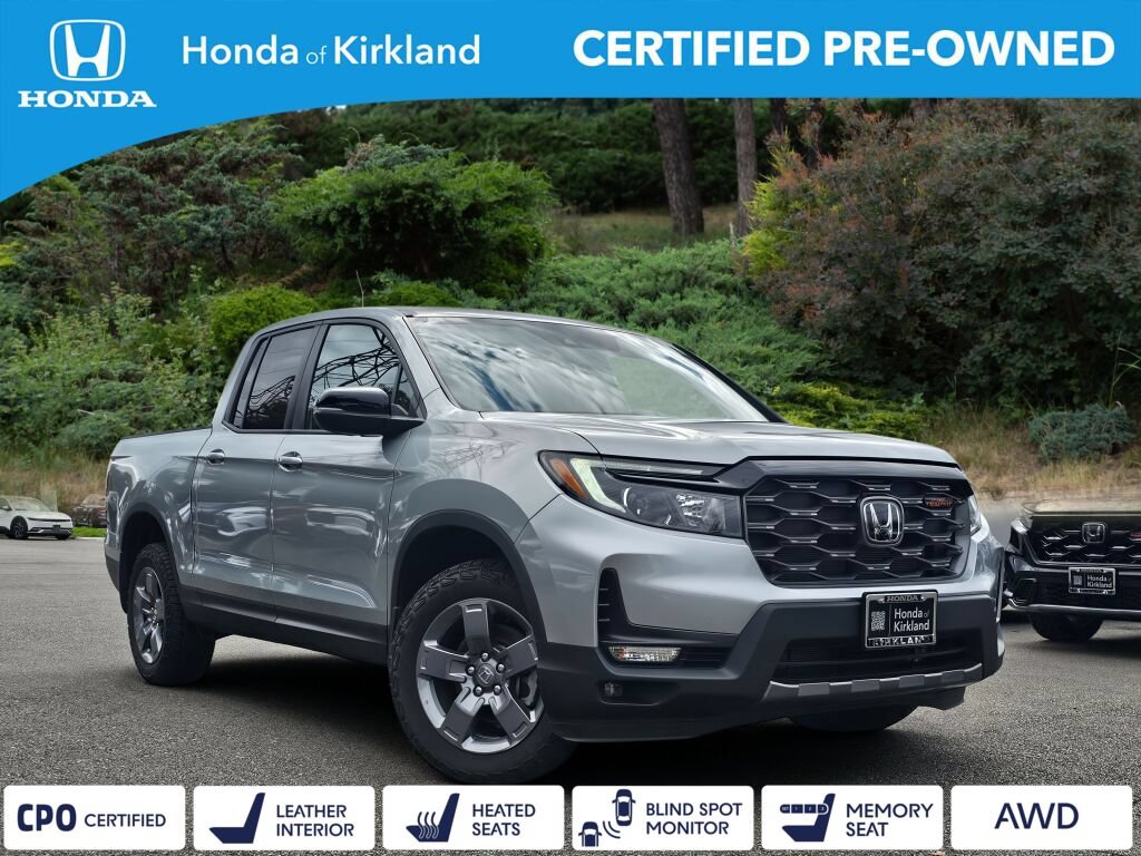 Certified 2025 Honda Ridgeline TrailSport