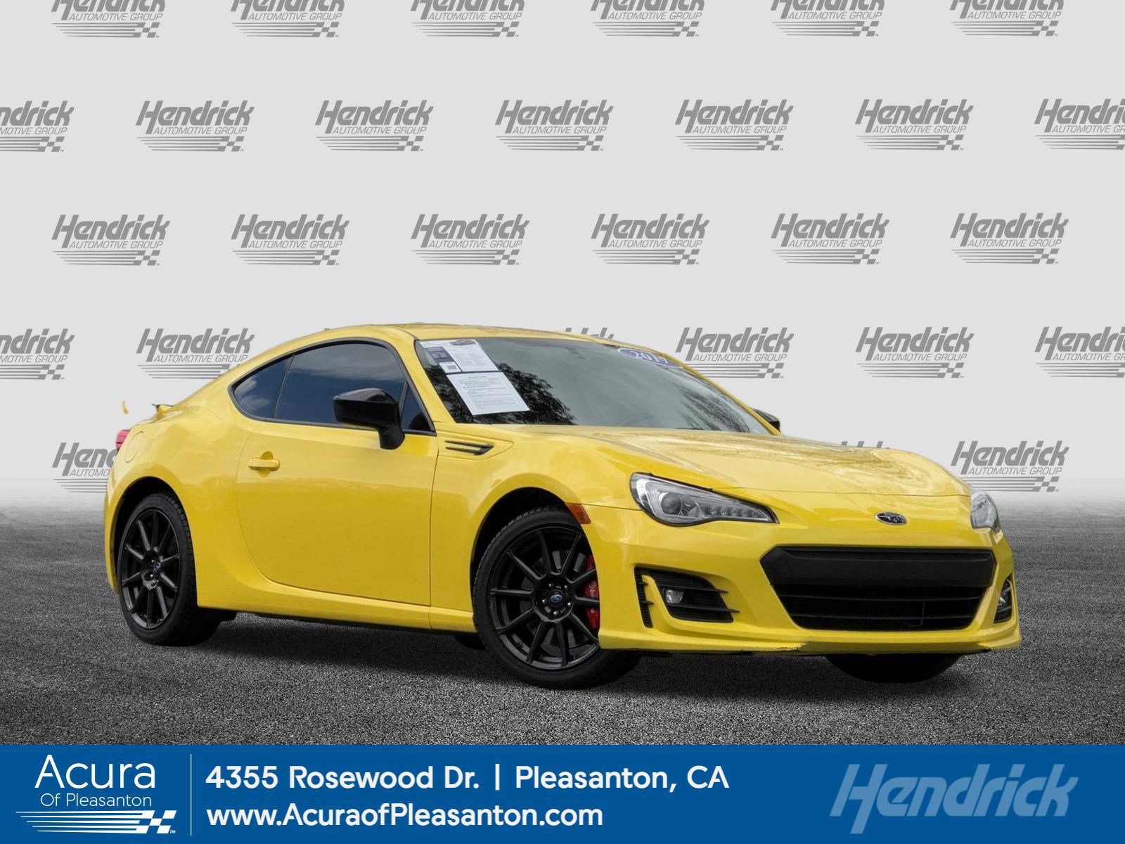 2017 Subaru BRZ Series.Yellow