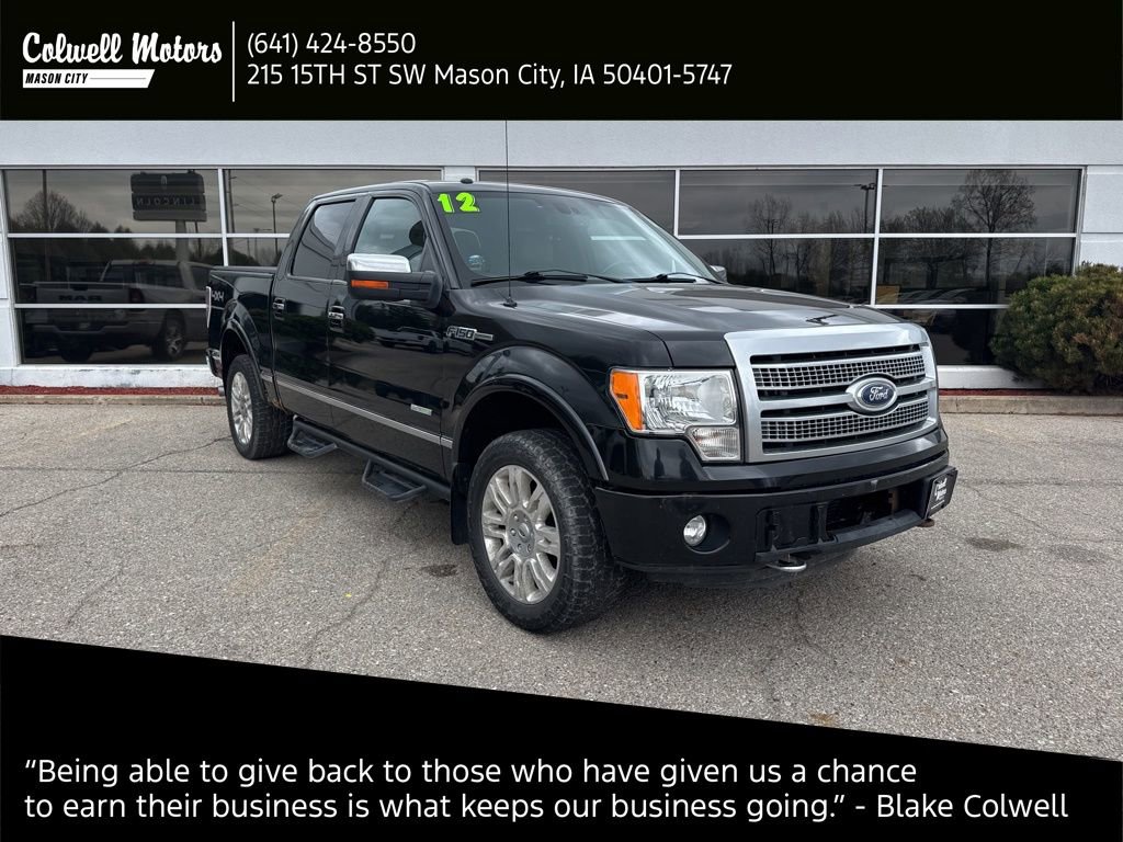 Used 2012 Ford F150 Platinum