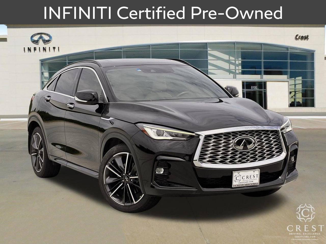 Certified 2023 INFINITI QX55 Luxe w/ Cargo Package