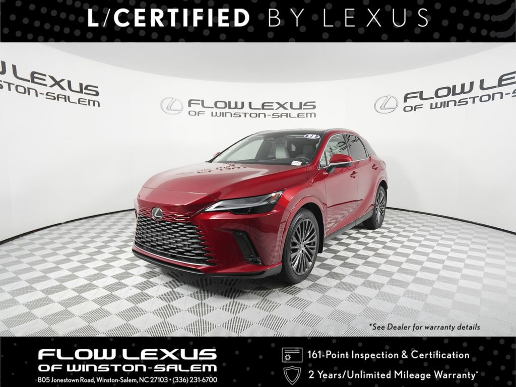 Certified 2023 Lexus RX 350 FWD w/ Cold Area Package