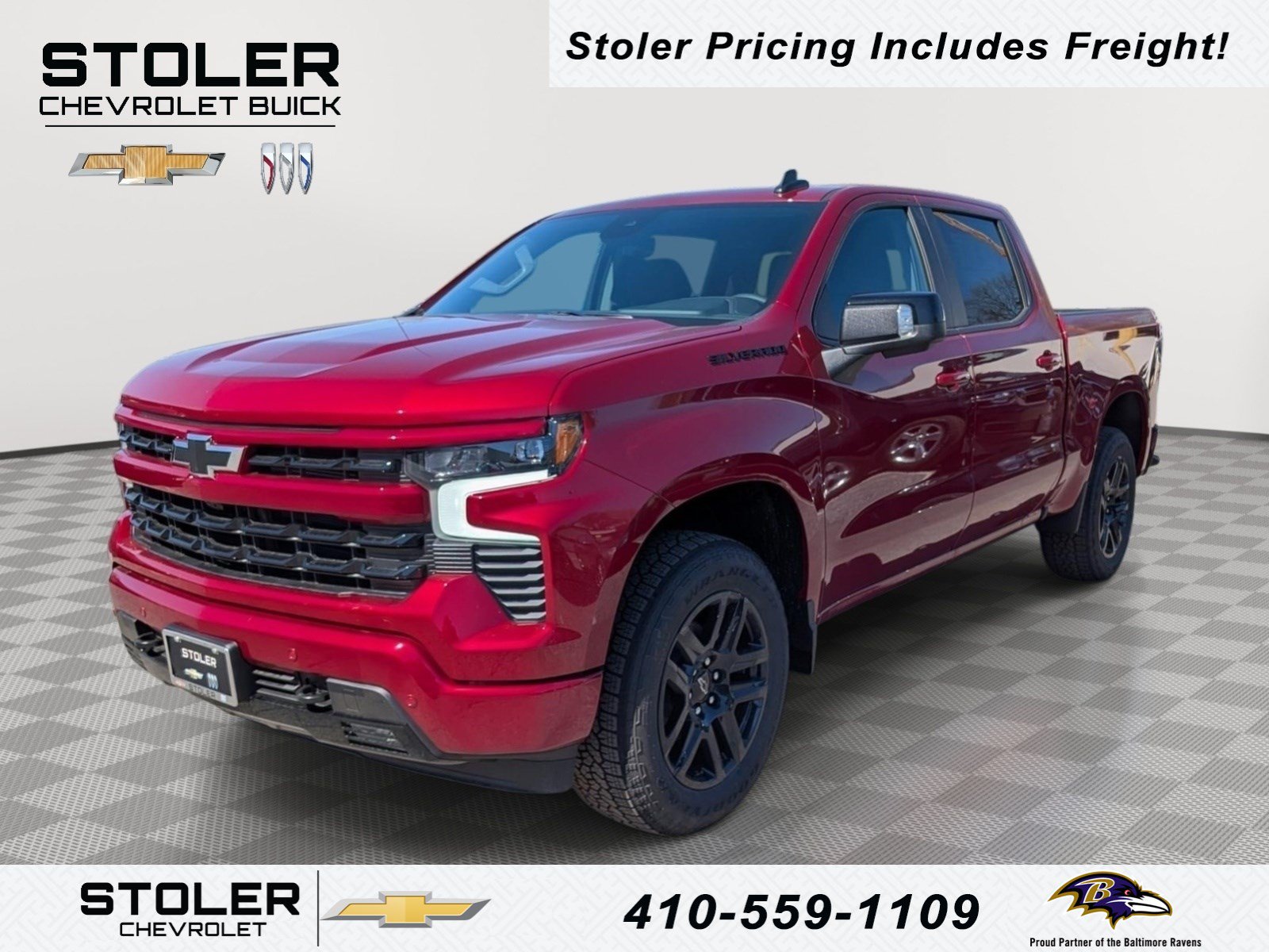 New 2026 Chevrolet Silverado 1500 RST w/ Dark Appearance Package