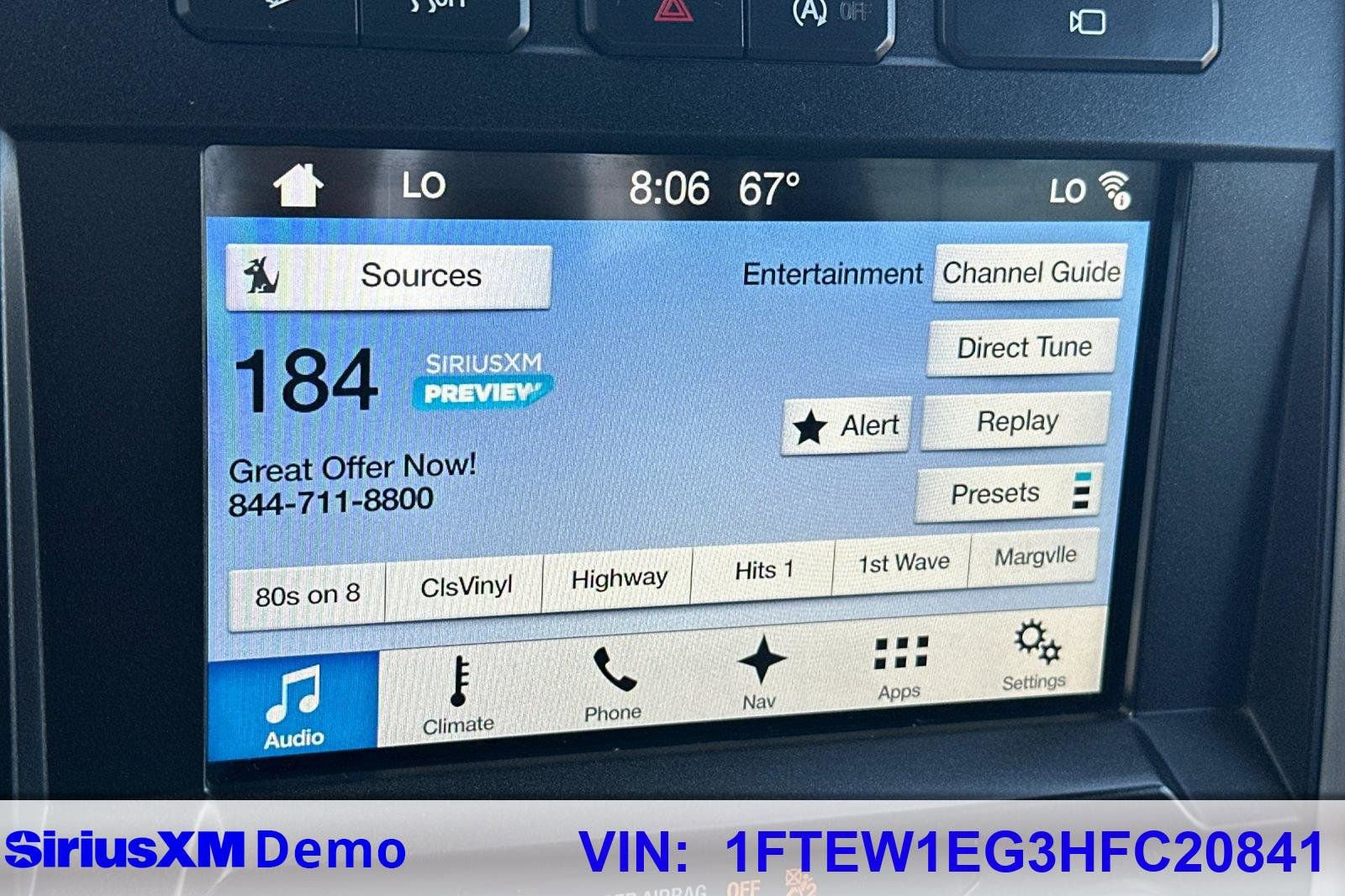 2017 Ford F150 Platinum