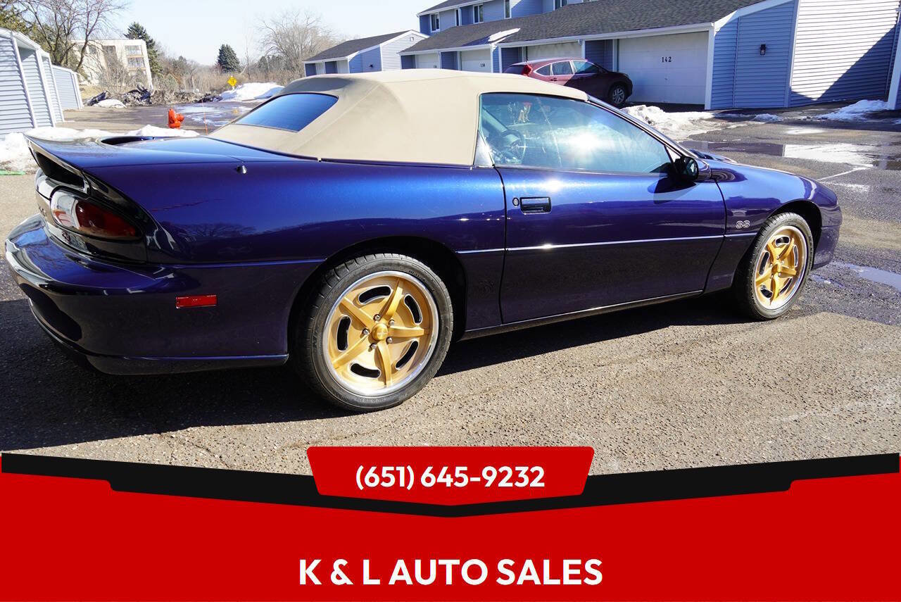 Used 2002 Chevrolet Camaro Z28 w/ SS Performance/Appearance Pkg