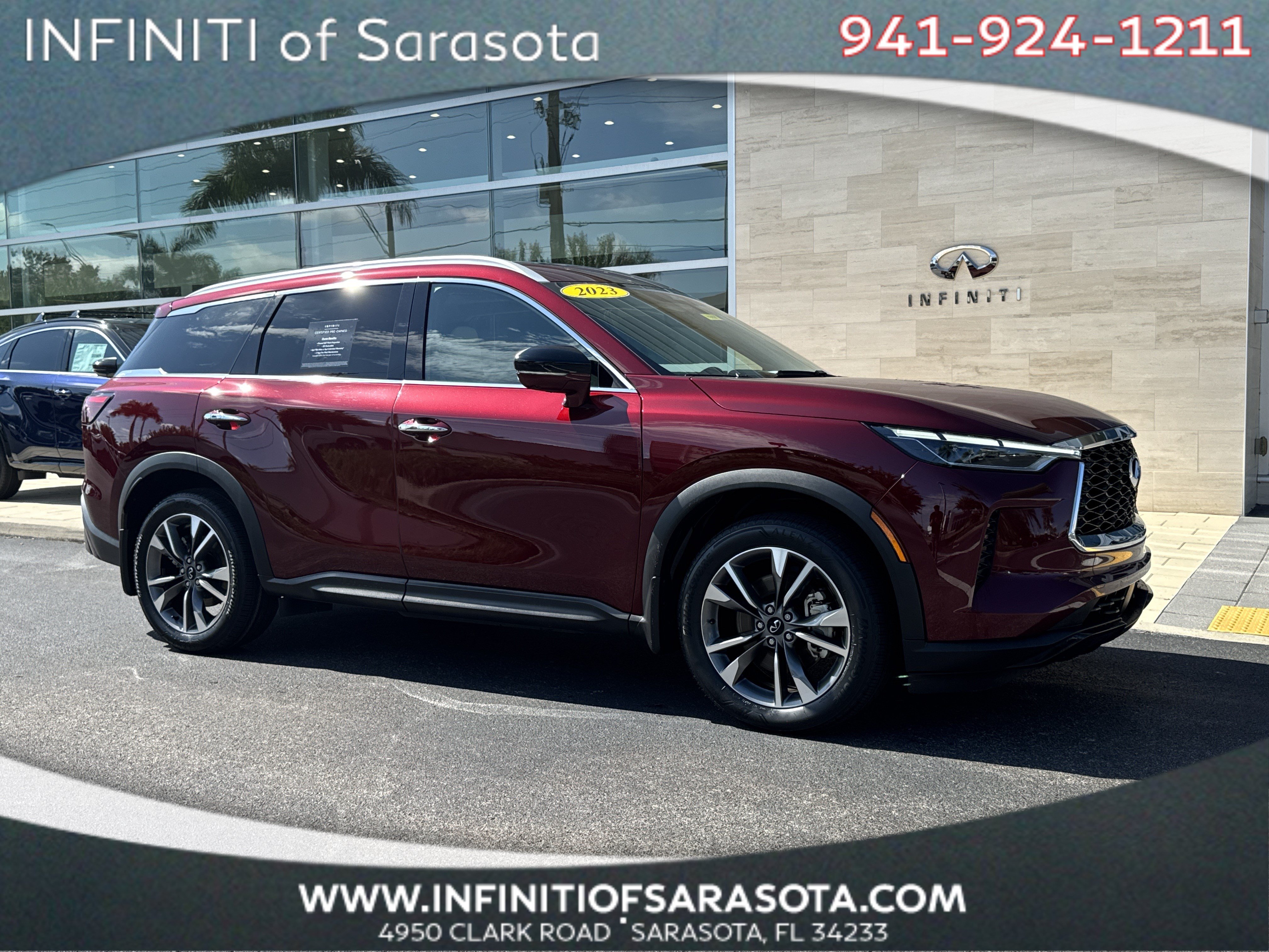 Certified 2023 INFINITI QX60 Luxe w/ Cargo Package