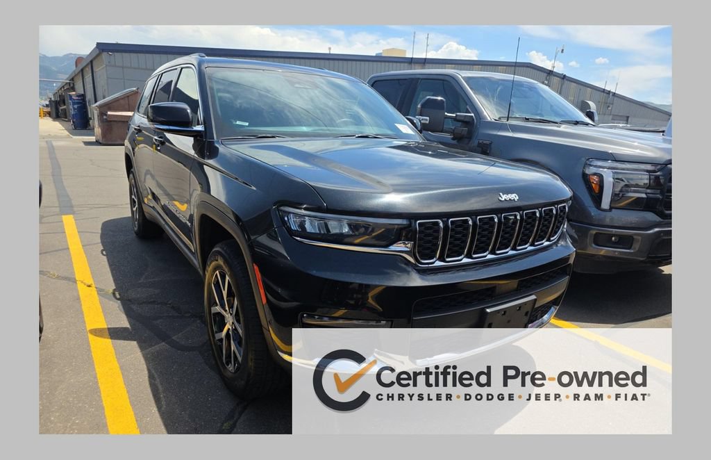 Certified 2024 Jeep Grand Cherokee L Limited w/ Luxury Tech Group II