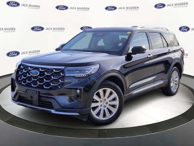 Certified 2025 Ford Explorer Platinum w/ LUX Leather Package