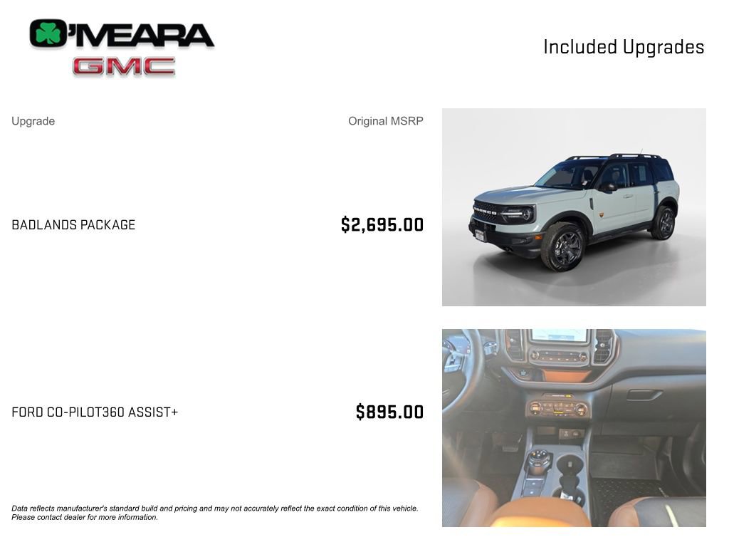 2021 Ford Bronco Sport Badlands