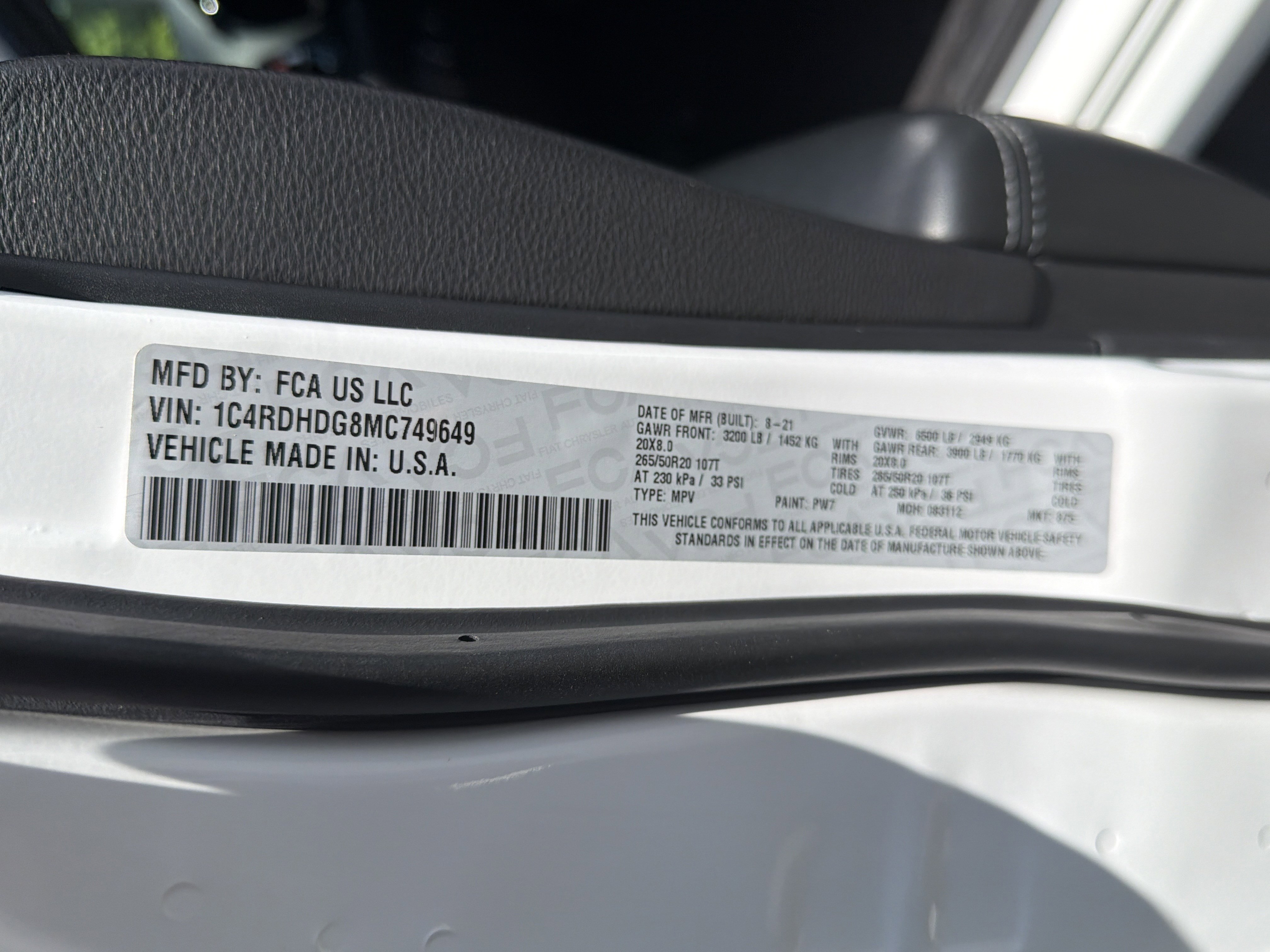 2021 Dodge Durango GT