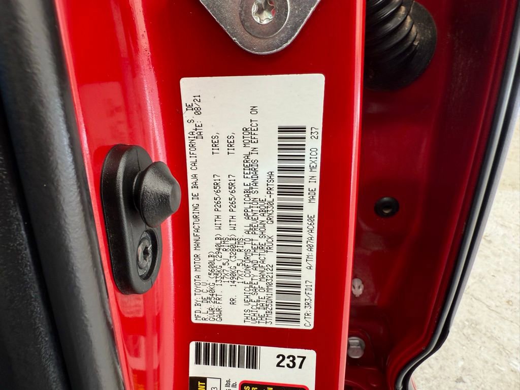 2021 Toyota Tacoma TRD Sport