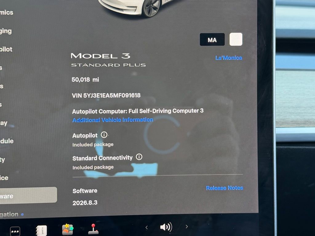 2021 Tesla Model 3 Standard Range Plus
