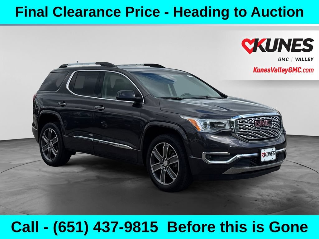Used 2018 GMC Acadia Denali w/ Technology Package