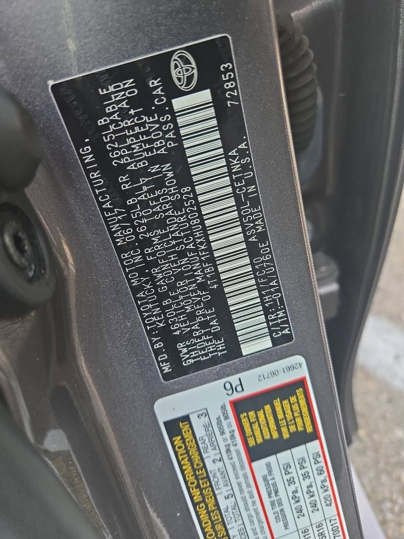 2017 Toyota Camry LE