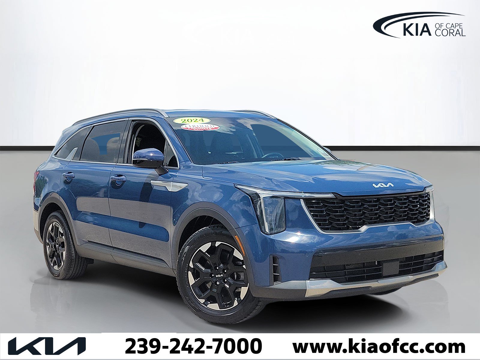 Certified 2024 Kia Sorento S