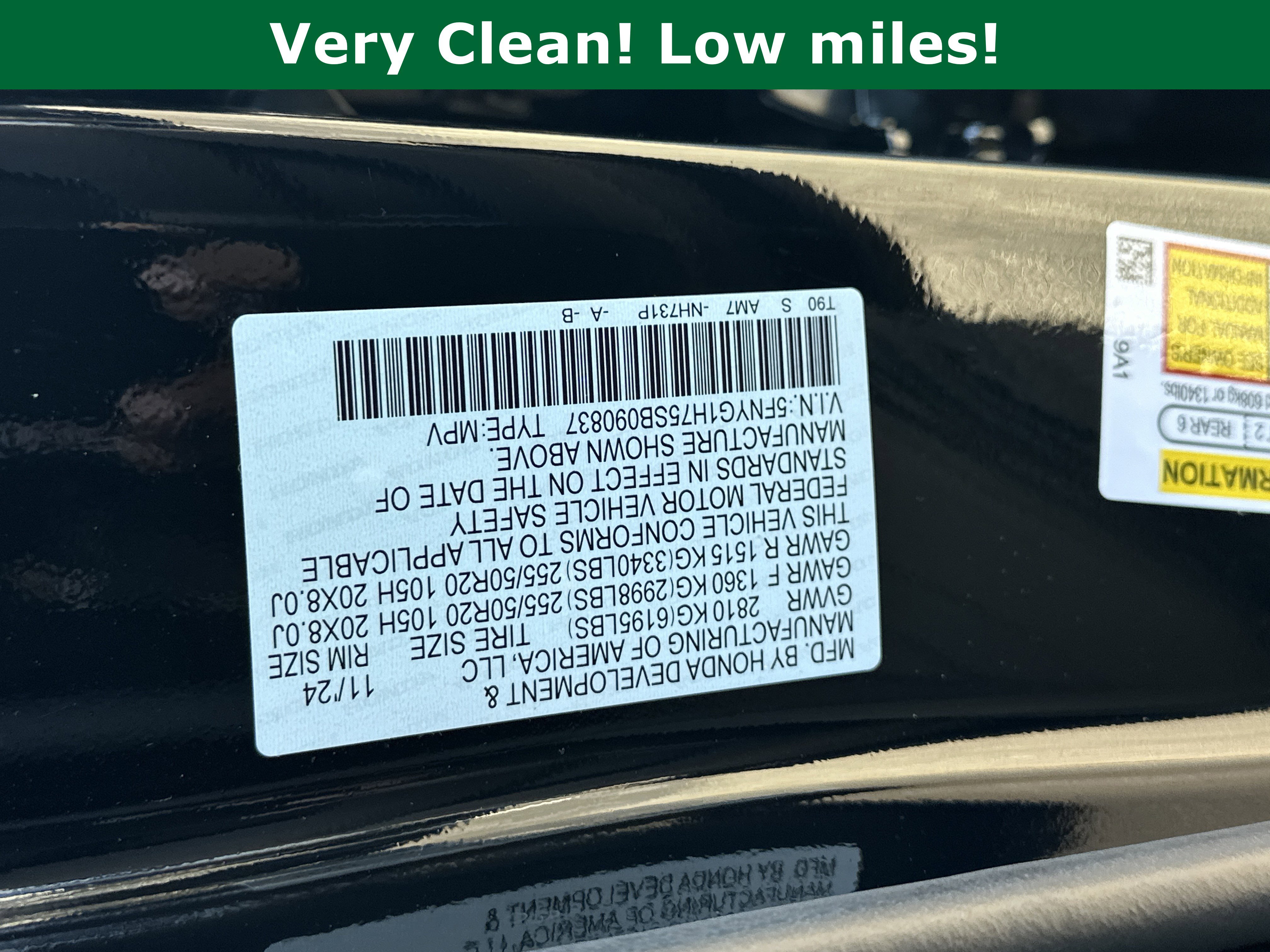 2025 Honda Pilot Touring