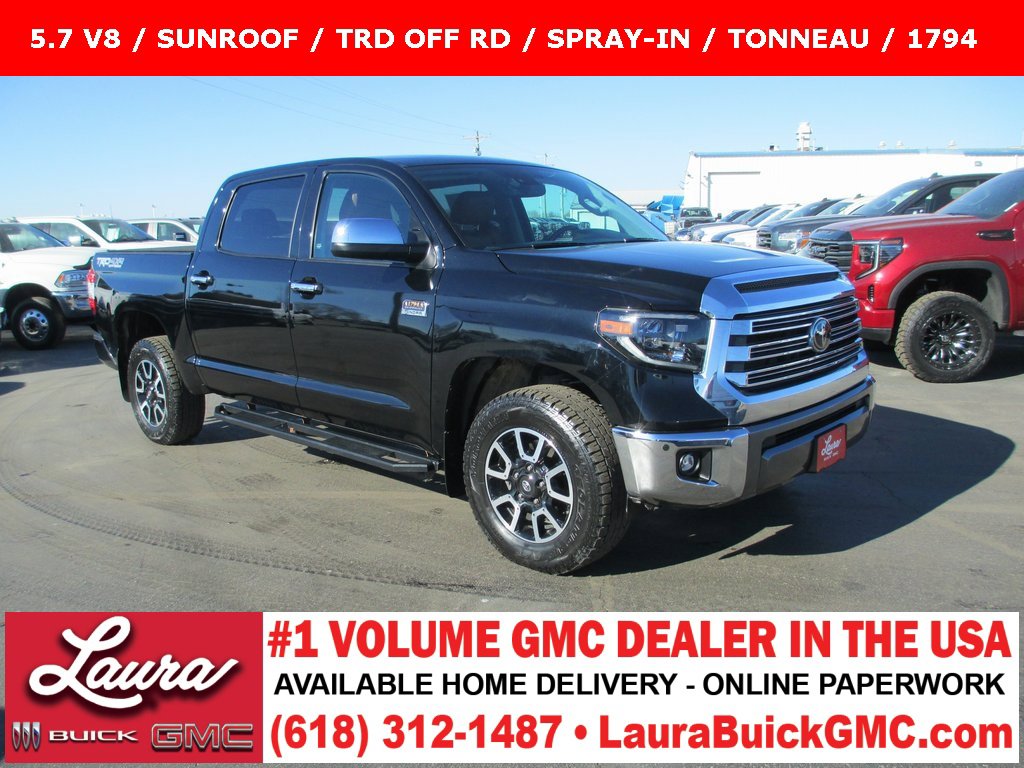 Used 2021 Toyota Tundra 1794 Edition w/ TRD Off-Road Package