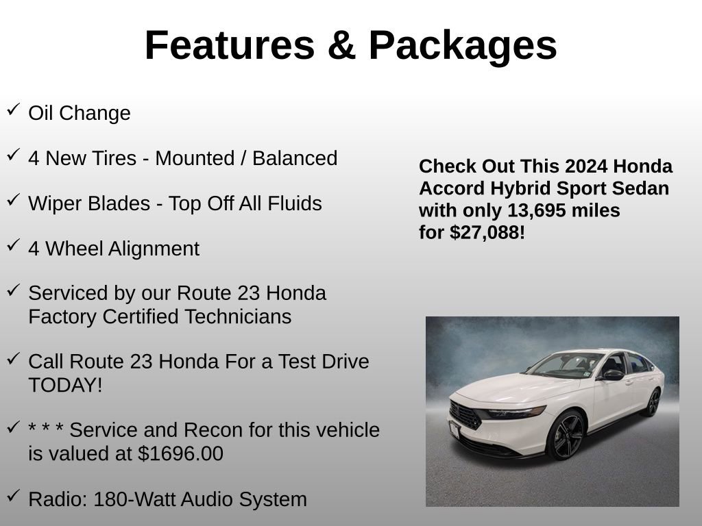 2024 Honda Accord Sport