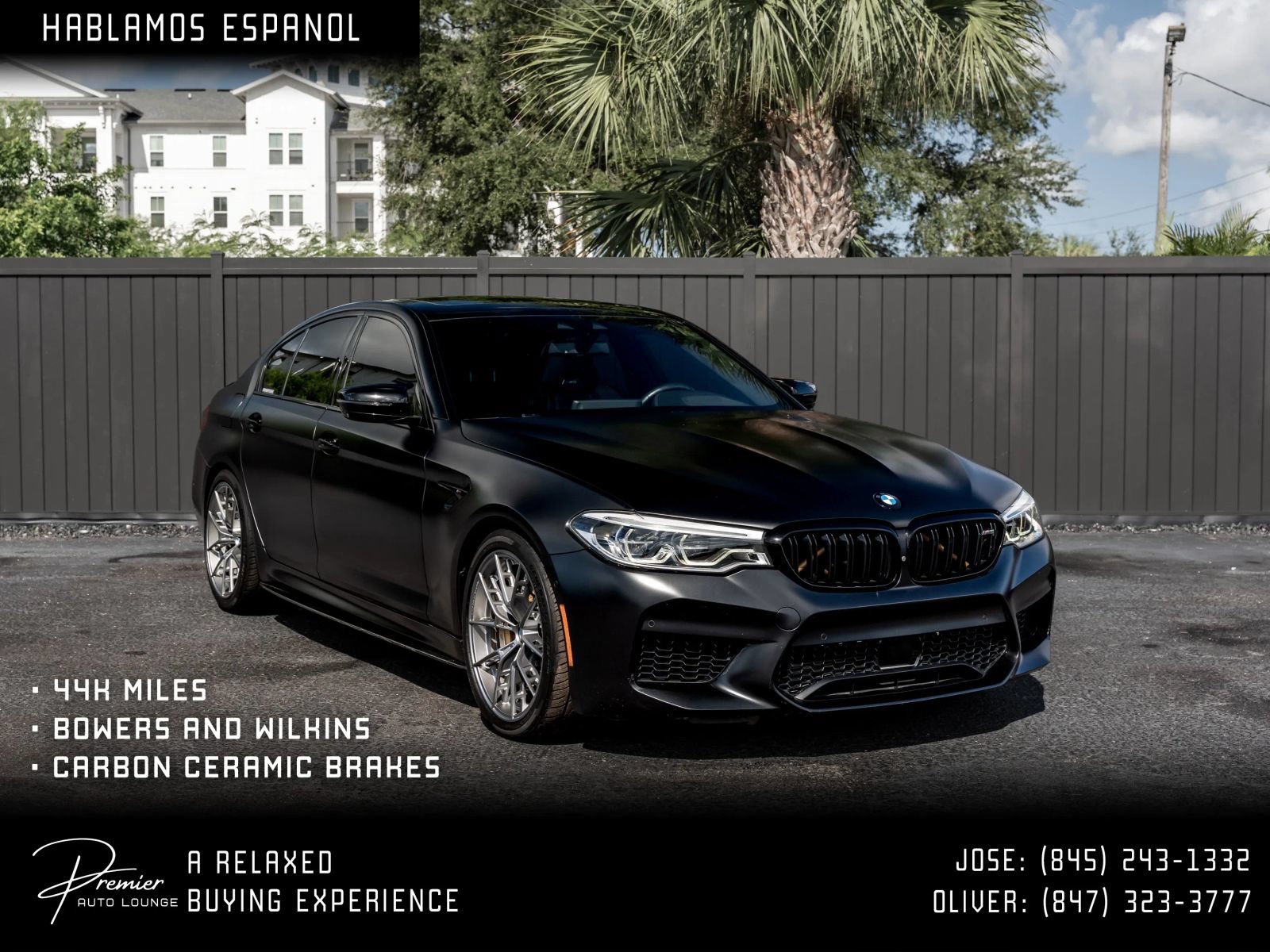 Used 2019 BMW M5 w/ Executive Package