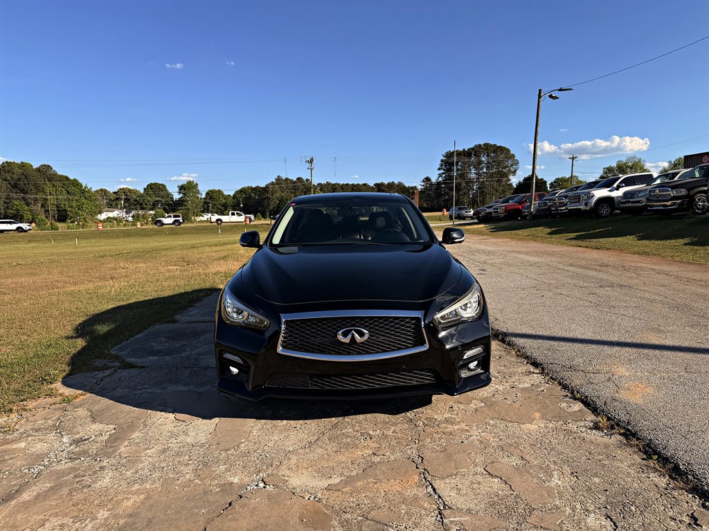 2016 INFINITI Q50 Red Sport 400